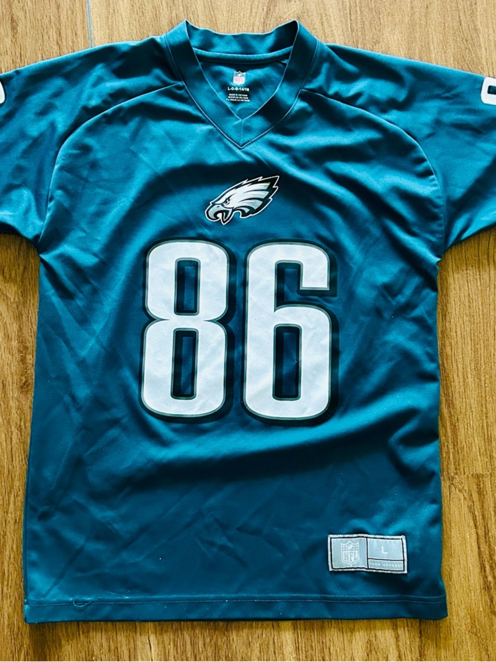 NFL Philadelphia Eagles Teal #86 Jersey